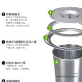 3F9M5TH6M40不钢厨房锈台面嵌入式 垃圾桶橱家用分类桌面隐藏水槽