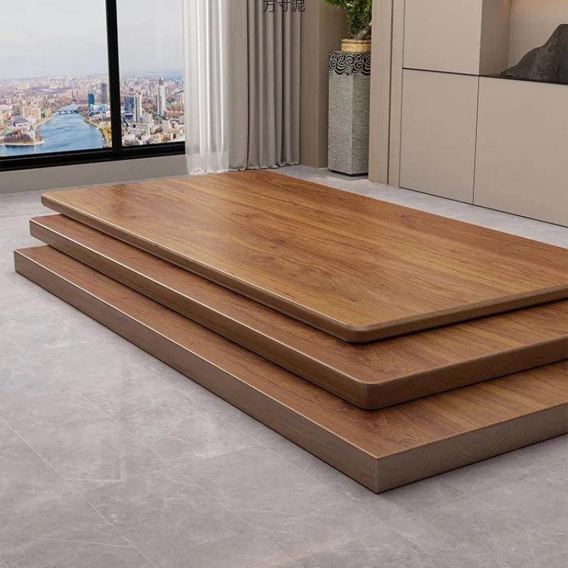实木板桌面板松木吧板桌木飘窗板办公台餐原板整张原GQV木厂
