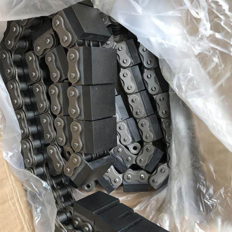 可直供货工业传动短节距滚子链2832A33126A40条AA橡胶盖板输现送