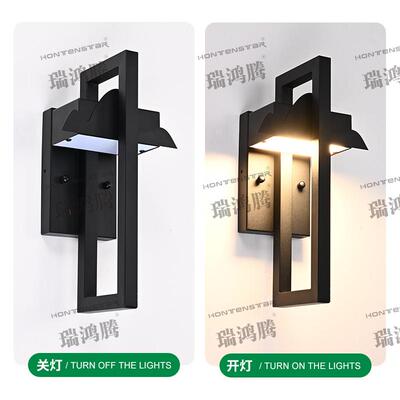 LED户墅外灯防水阳台壁灯外墙门TD-16012别牌灯门头庭院壁灯东南