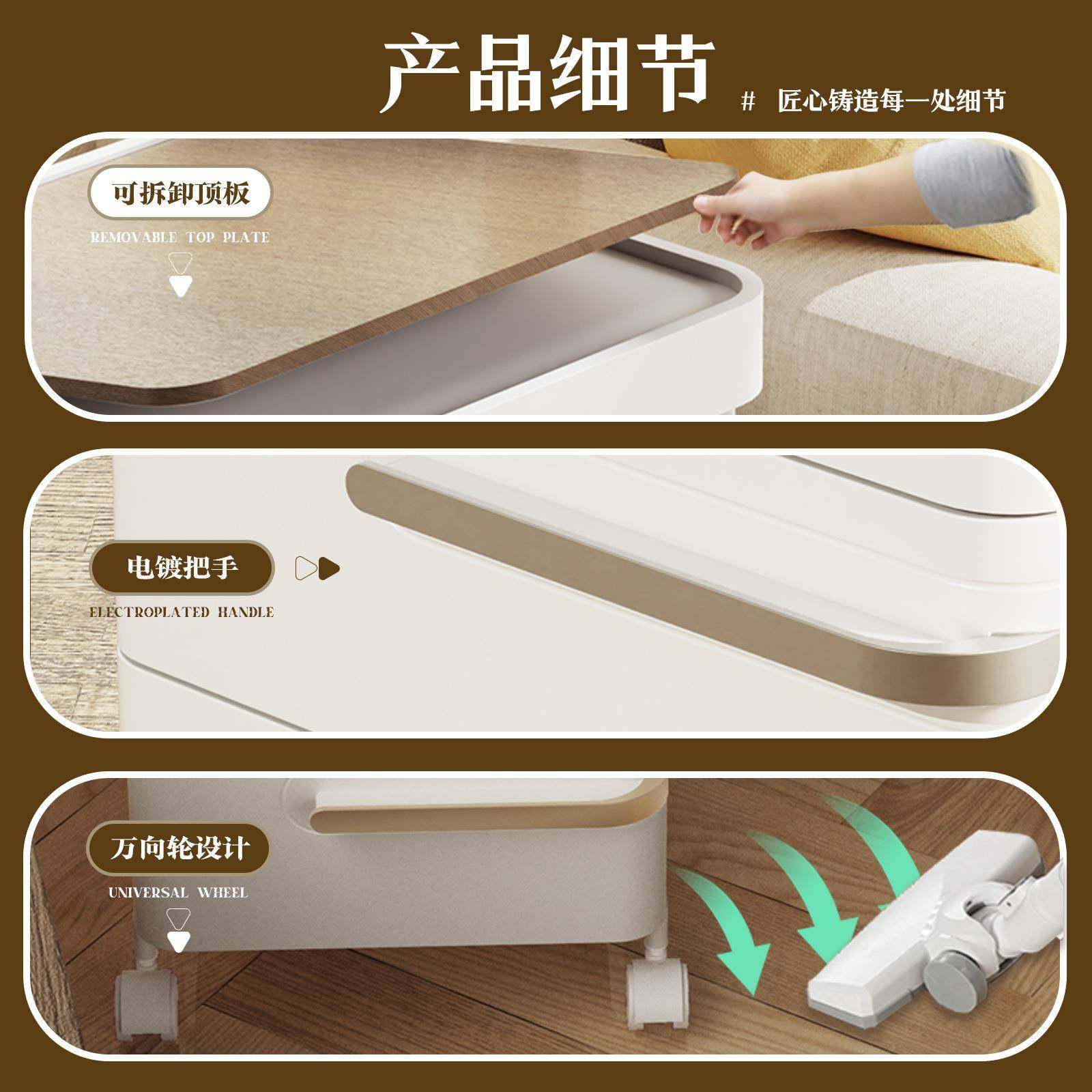 桌下纳收柜抽屉式文件柜书桌办理公室置置多功能智物架多层整柜物