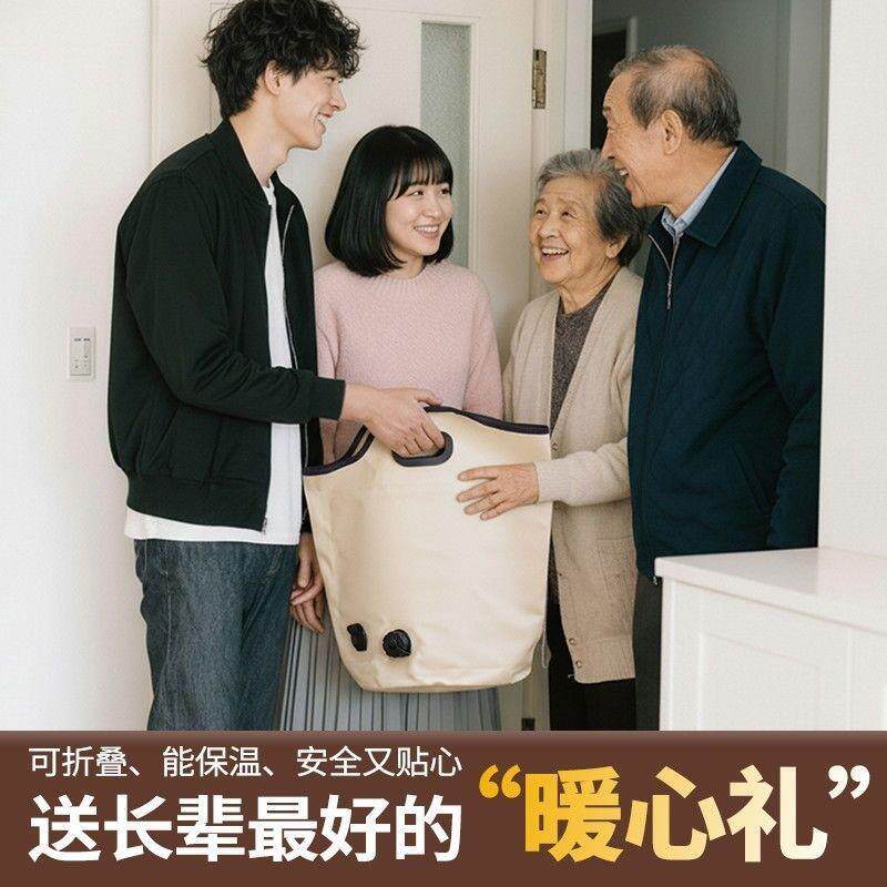 足泡浴桶折叠114式折叠携带方便用泡脚桶家实空间脚易用省好帮手