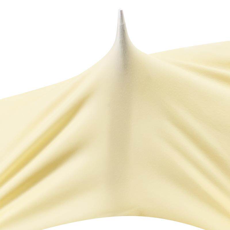 施克林加厚净XBQ室麻面乳胶手套1酸2英寸8g无粉磨耐耐天然洁乳胶
