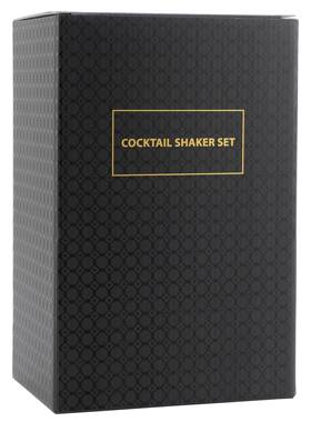 新款器旋圆形黑色亚克力套装防跌落转鸡尾调酒酒吧CG1137酒工具20