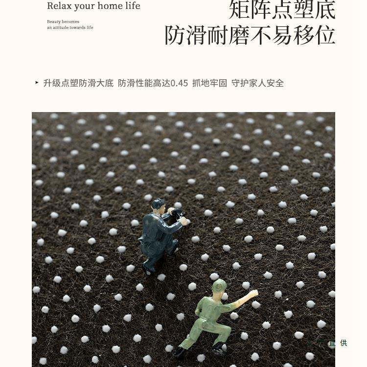 电脑椅子地垫书房桌滑轮座椅习转椅垫子防F97657T9滑卧学室脚垫梳