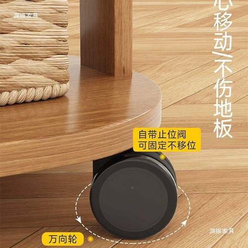 挂衣架落全家身镜轻可旋转一体用衣帽架移地动复ANP古穿衣镜洞洞