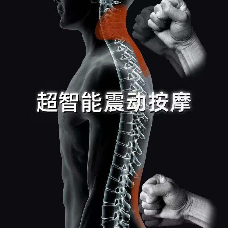 Q2汽按摩靠车垫护腰车载按摩器电动头536枕颈腰枕Q腰
