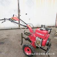 家ZQJ用兩松驅(qū)耕微耕機田開溝起壟機大棚果園園土鋤草旋耕機手扶