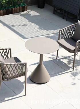 户藤编园藤椅休闲阳台花外合金餐椅庭院室铝外酒店防水IWI桌椅