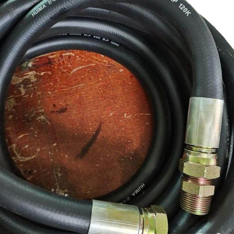 PCV材质双层钢丝压管耐寒耐风老化耐油38mm风镐风高管