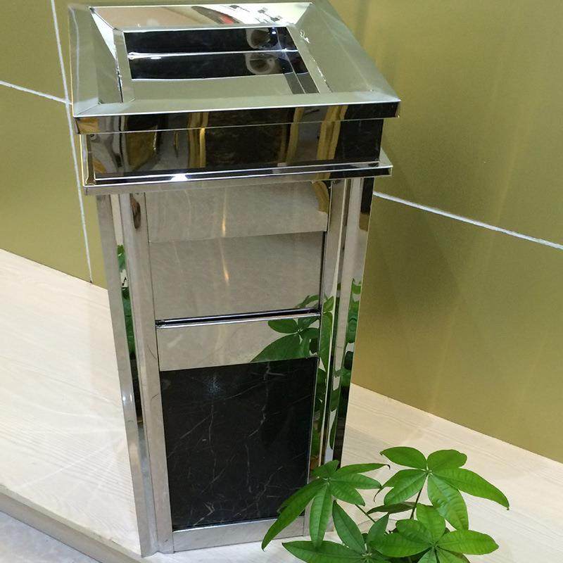 柱落地烟缸立式户外室外吸烟无品牌/区大型不钢垃圾桶烟锈灰灰酒