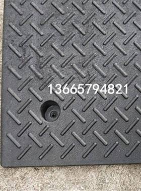 橡橡塑路沿坡马路牙子胶斜坡垫长50cmm宽50MGFc门台槛垫加宽阶三