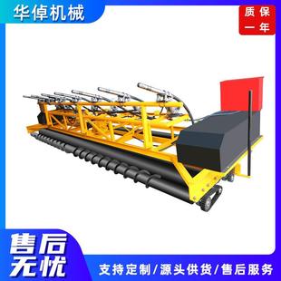 摊排振一体道铺水机振动梁CFP泥隧混凝土整平振捣框架式 排阵一体