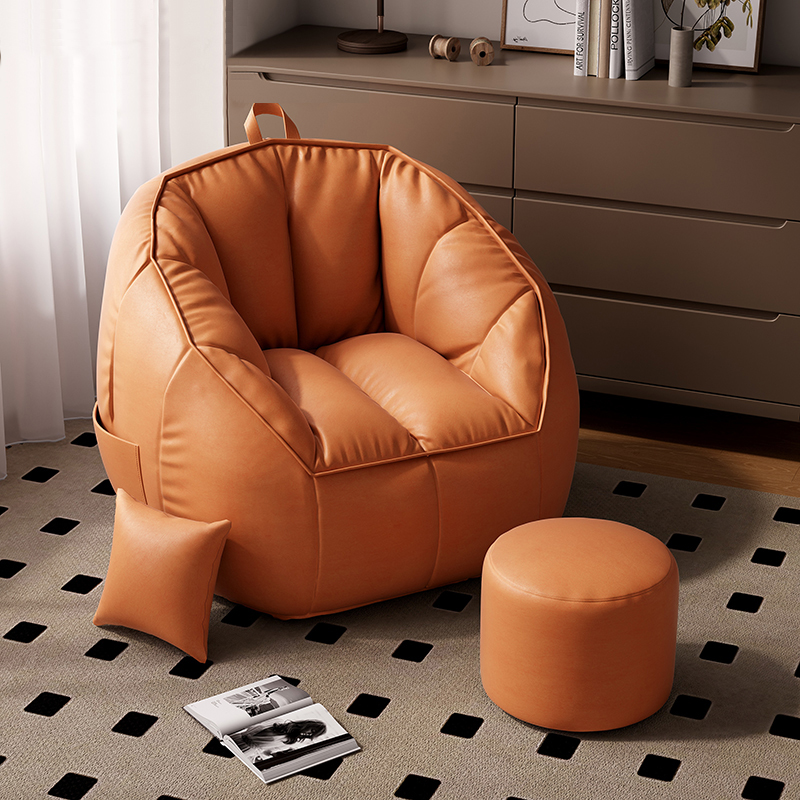 速发豆发懒人沙袋可躺可睡儿童卧室小沙发单人榻榻米台阅读椅