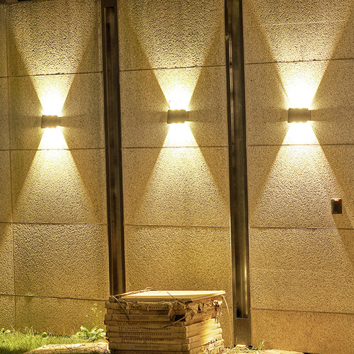 太阳能壁灯户外庭院灯防水室外z大门墙灯花园装饰灯外墙灯免布线
