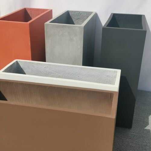 环保长方地面绿植种菜p水泥花盆特大围墙隔断楼顶天台镁泥花箱槽