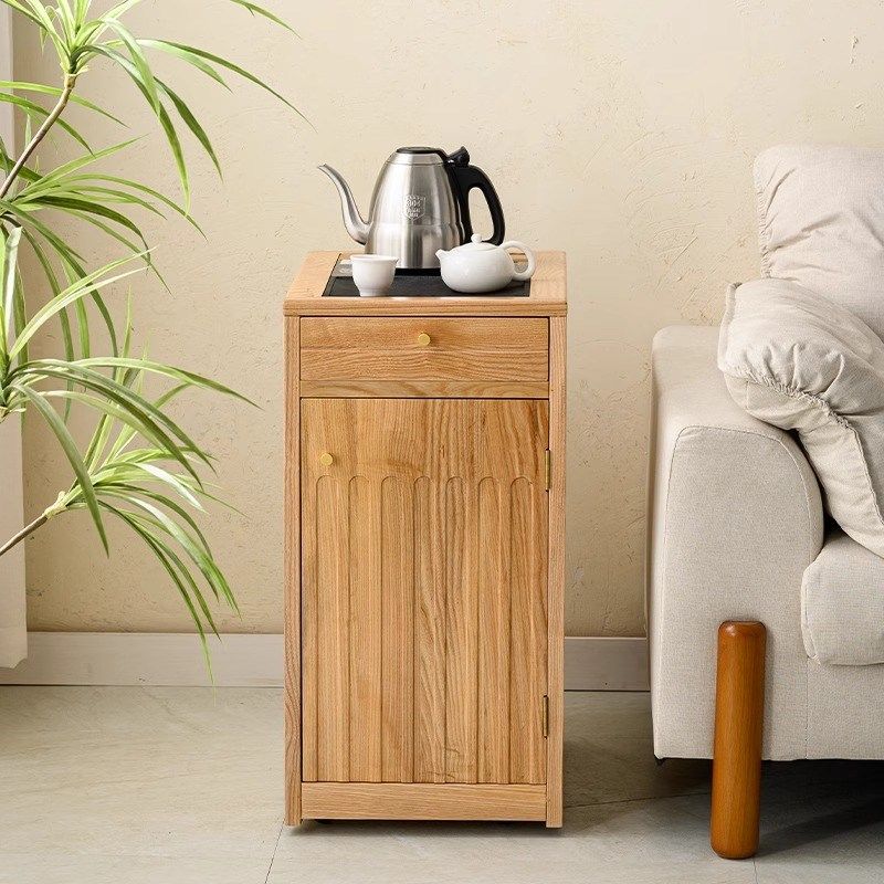 白蜡木移动茶水柜小型移动茶w台家用全实木客厅水吧台边几柜烧茶,住宅家具,家用茶台/茶桌,淘宝优惠券,粉丝福利购,淘宝优惠卷