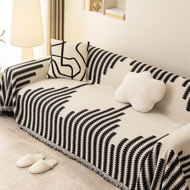 北欧简约高级感四季通用沙发盖z布雪尼尔防猫抓沙发巾沙发套沙发,居家布艺,沙发套,淘宝优惠券,粉丝福利购,淘宝优惠卷