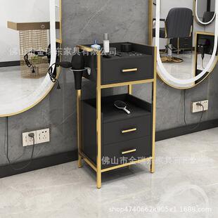 白色车发廊工具车理o发店储物推美发工具柜收置物架sal纳onTWPtrl