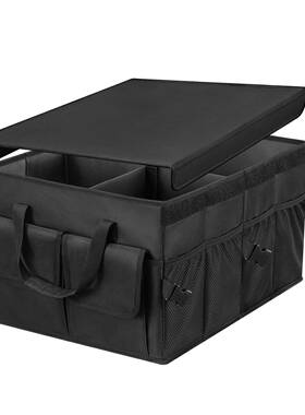 OJM汽车后备收箱大容量储物盒便捷式可折叠纳箱户外工具箱车载