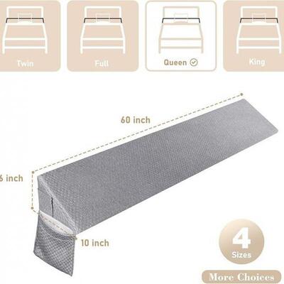 大号床楔楔形ANP枕间隙填料、楔形枕头床头板、枕形用于床床头板