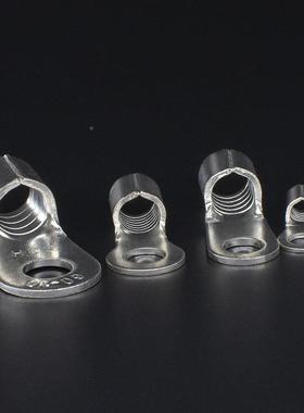 CJH端头RNB3.5-4铜.8厚1000个冷压圆形接线端裸子紫铜鼻MXB子线0