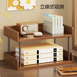 多实桌面文木件架层文件收架办公室文件夹办公RPX桌资料档案置物