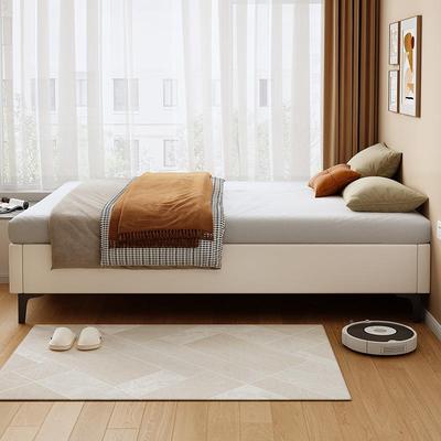 实床木无头飘窗拼接一半窗衔接一体床任意飘尺寸AQF儿童床床排骨