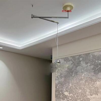 吊灯位移器配件吊灯臂伸缩位移件可吊移位调节配灯配件UDD餐厅摇