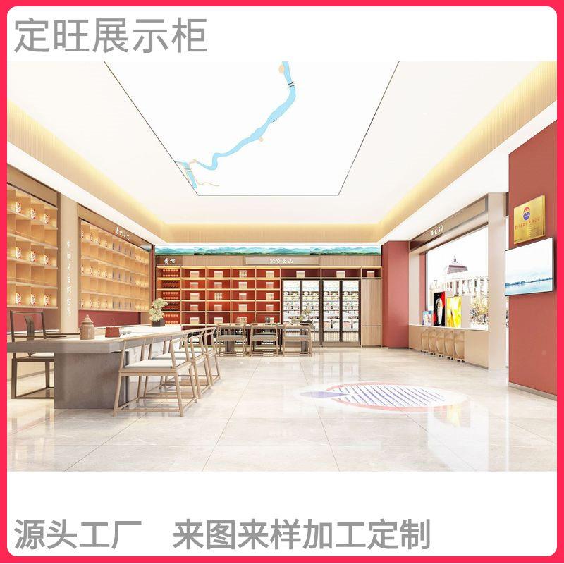 展柜计制作烤漆展示柜红酒展示架厂酒窖展柜家销酒柜奢玻璃直门设