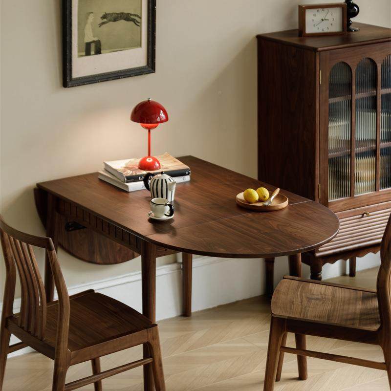北功美黑胡桃木全实木折叠椭9圆餐桌小户型缩桌伸多能方长形家用,鲜花速递/花卉仿真/绿植园艺,割草机/草坪机,淘宝优惠券,粉丝福利购,淘宝优惠卷