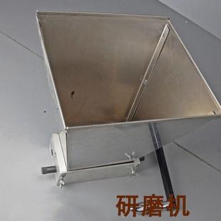 广调州手摇碎不锈钢谷对辊五研磨机啤酒麦芽研磨杂粮破碎味FND破