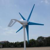 厂销水直平轴EGJ100W20发0家W300W12v24v小型风力电机风光互补