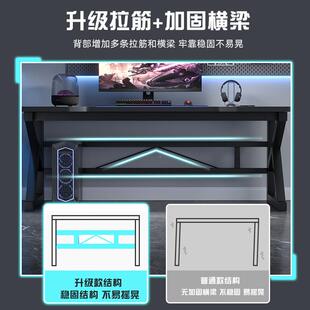 电脑台式家用卧室竞桌桌无品牌/桌子简出易租屋办公桌椅工作台电