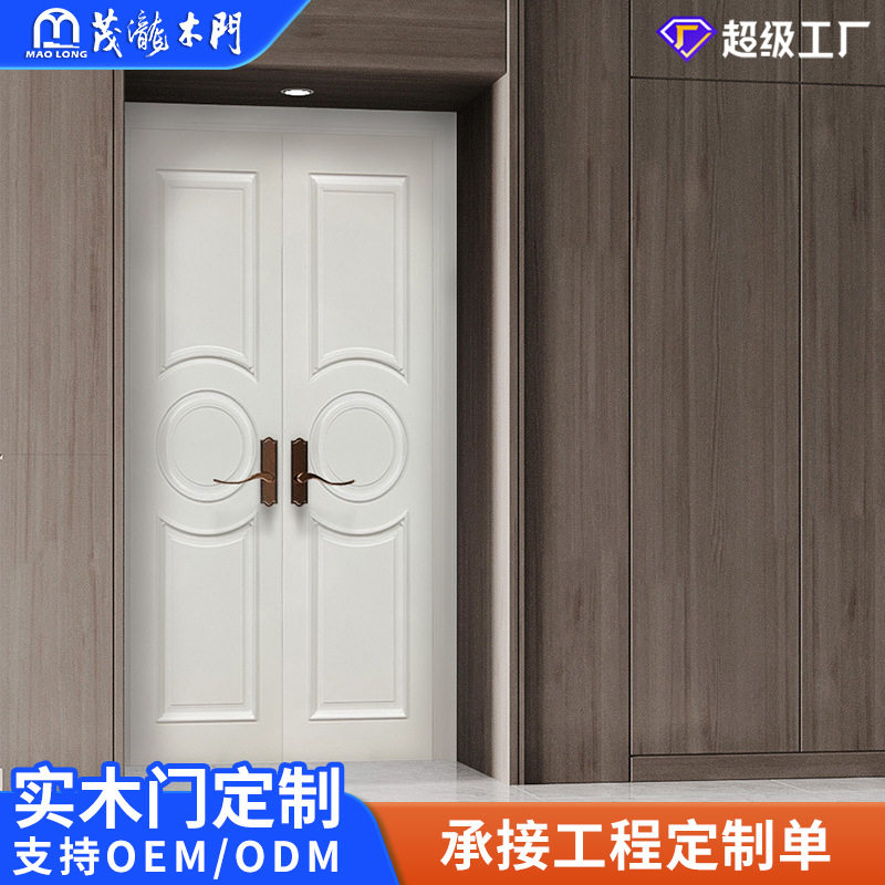 厂家供应原木双开门多种样式