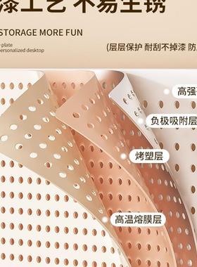 桌桌面F9899S86洞洞板书办公上置用物架家简约免打孔立式学架生书