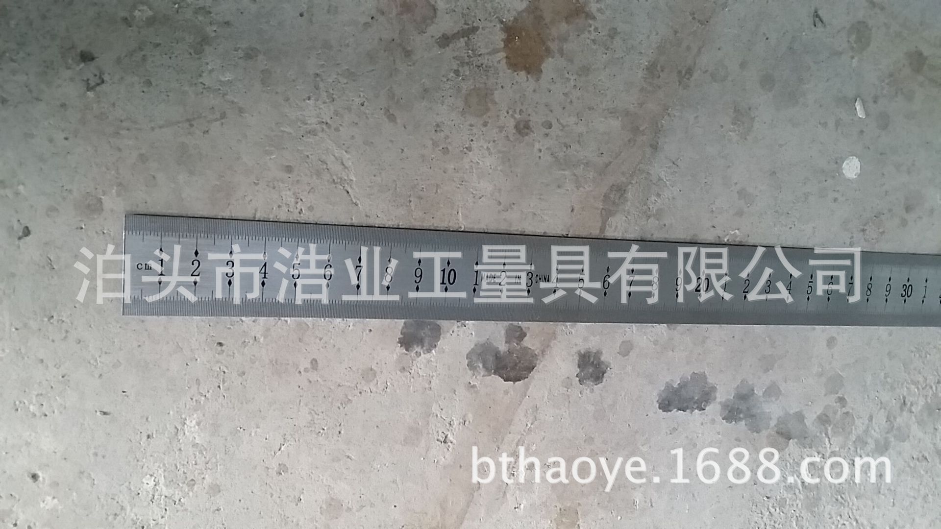 钢板尺不锈钢直尺可定公英制