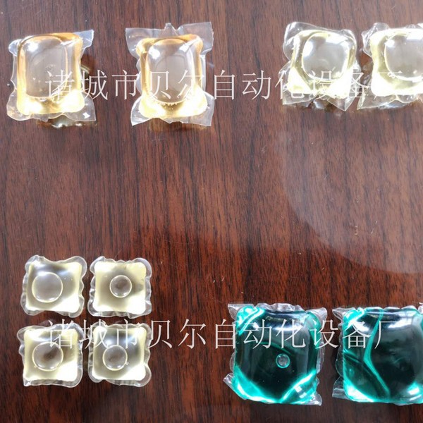 小型水溶膜洗衣凝珠包装机