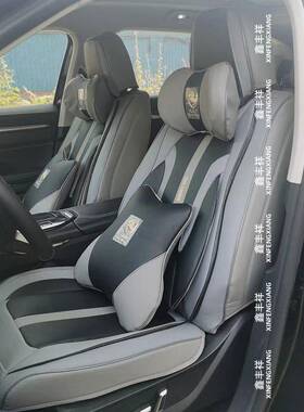 全包纳帕汽车坐垫座通381用座垫多色可全选皮四五季皮通用外单供