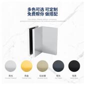 浴光淋浴房玻璃夹室全铜带盖亮玻璃对墙90度固定玻璃夹FC10子0NUU