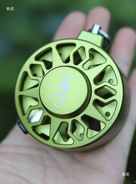 活鱼轮裸轮锁鱼器活鱼扣线吕鱼轮式锁鱼鱼扣AL626812伸缩收栓扣钓