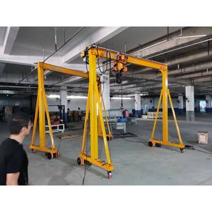 0厂家供应品质保可证无轨WWT高度调节升降1t手1推T龙门架