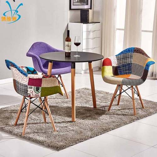 厂家扶伊斯布BWY-1100艺手椅休闲餐椅桌咖啡姆桌椅创意靠背椅子现