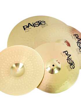 PAISTE 德国派斯特进口套镲架子鼓镲片14 16 20四片套装镲 pst101