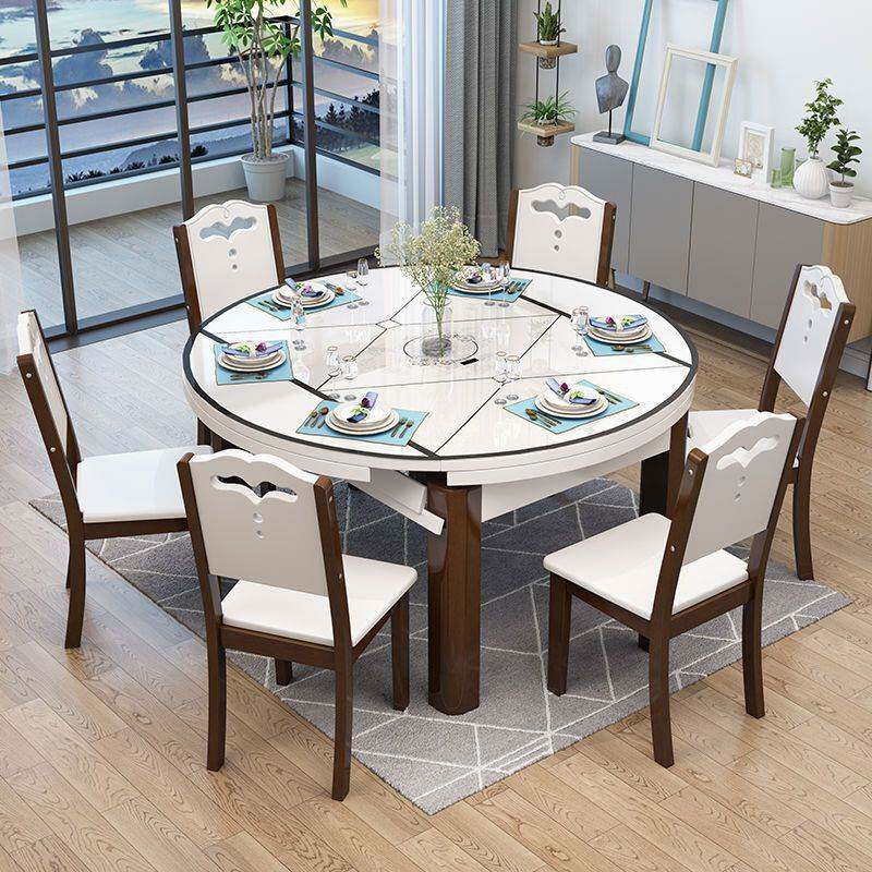 实木椅子耐用椅餐椅家用出租屋黑白色简约现代凳子饭店餐厅餐桌H^