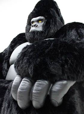 大猩猩沙发客厅家具二次元金刚沙发卧室床创意大小户型沙发有黑色