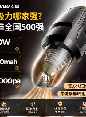 车载吸尘器手持小型车用力无线充电家用吸吹两用汽车内大吸力其他