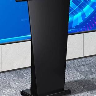 实木演讲台发言台发言席讲台桌简约幼儿园讲台桌迎宾台餐厅接待台