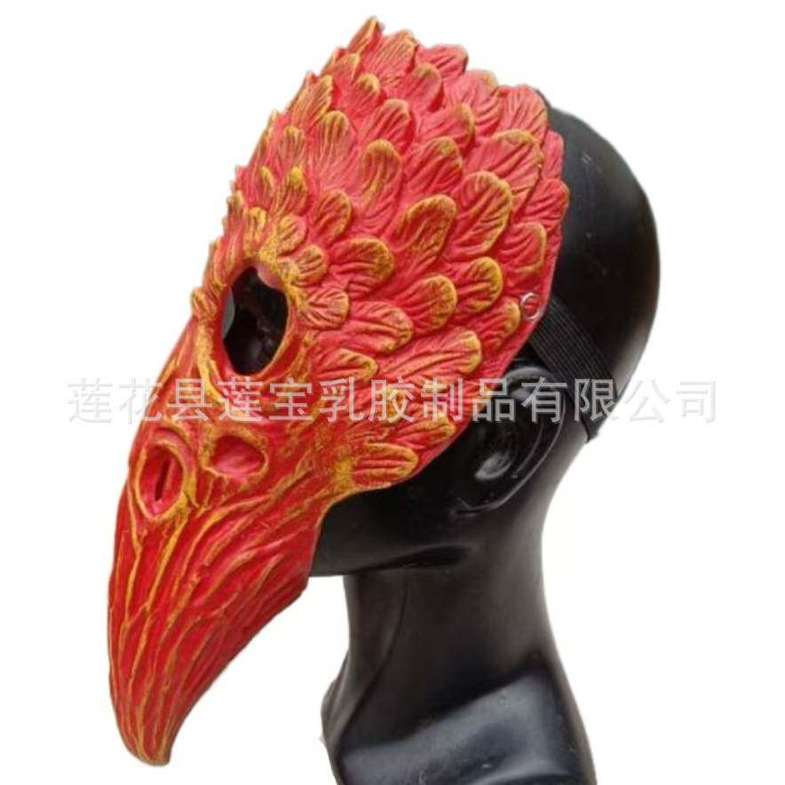 乳胶头套面具化妆舞会表演道具鬼脸搞怪扮演逼真蒸汽朋克瘟疫