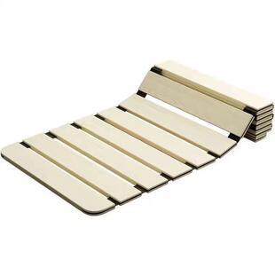 实木可折叠护腰床板垫片硬板床垫木板硬垫护脊椎软床变硬加硬跨境